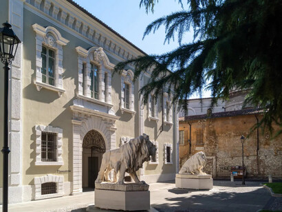 Domenico Ghidoni, Leoni, exhibtion view. Courtesy of Fondazione Brescia Musei