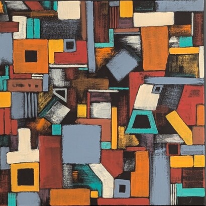 Saurabh Oza, Convergence. Courtesy of Peninsula Gallery