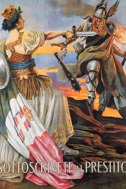 Sottoscrivete al prestito, cartolina