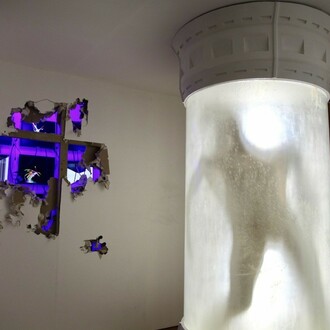 Chris Calderwood, exhibition view. Courtesy of The Residence Gallery