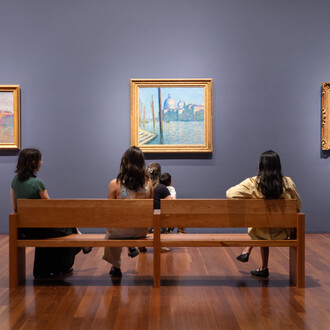 Monet and Venice, exhibition view. Courtesy of De Young Museum