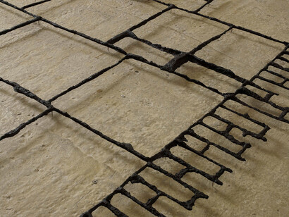 Cornelia Parker, 'Detail, Black Path (Bunhill Fields)' 2013, Courtesy the artist and Frith Street Gallery