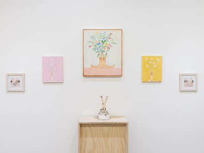 Meghan Borah, Ladylike, exhibition view. Courtesy of Goldfinch Gallery