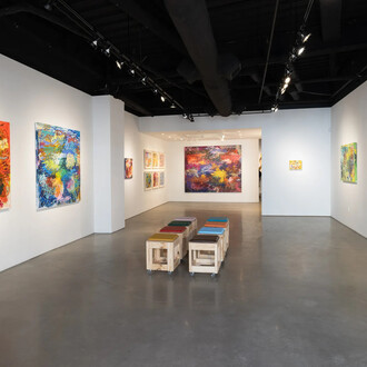 Patrick Alston, Apertures, exhibition view. Courtesy of Heather Gaudio Fine Art