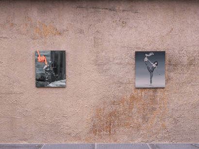 Paco Pomet, Brand new pristine turmoils, exhibition view. Courtesy of König Gallery