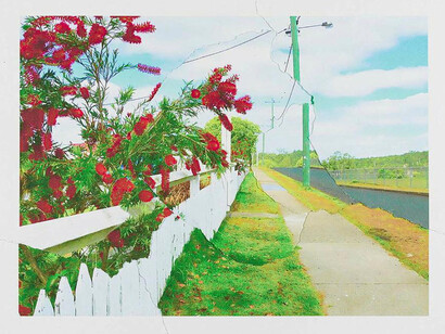 Tracey Moffatt, Picturesque Cherbourg no.1 (from 'Picturesque Cherbourg' series within the 'Spirit landscapes' series), 2013. Courtesy of Queensland Art Gallery