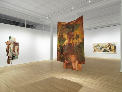 Suzanne Jackson, Light and paper, exhibition view. Courtesy of Ortuzar Projects