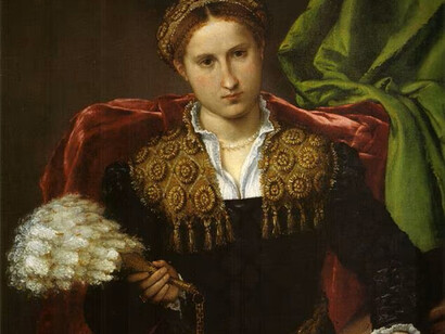 Lorenzo Lotto, Ritratto di Laura da Pola, 1543-1544