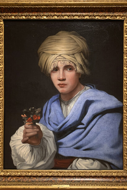 Michiel Sweerts, Boy in a turban holding a nosegay, ca. 1658-1661. Courtesy of Museo Thyssen-Bornemisza