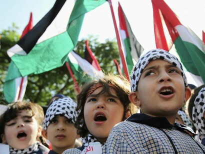 Niños palestinos