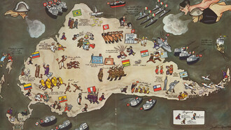 John Groth, South America Under The Axis or The Heil With the Monroe Doctrine (1938)