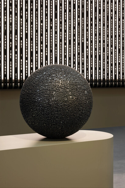 Rosa Barba, They are taking all my letters, exhibition view. Courtesy of Esther Schipper