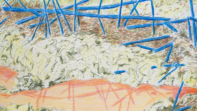 A leste do paraíso. Courtesy of Galeria 111