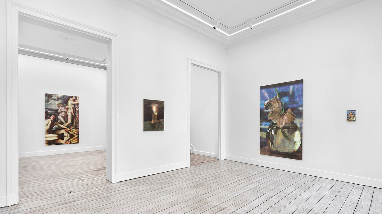 Asher Liftin, Knight’s move, exhibition view. Courtesy of Nino Mier Gallery