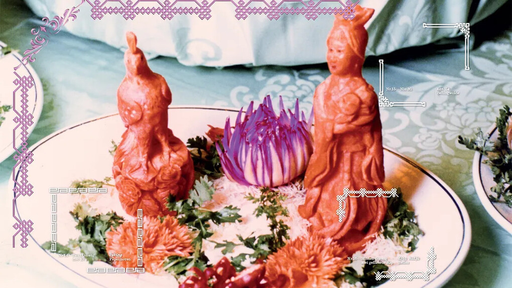 Benjamin Li, Spread from Chinees-Indisch Restaurant Stickeralbum by Benjamin Li with untitled work from family archive