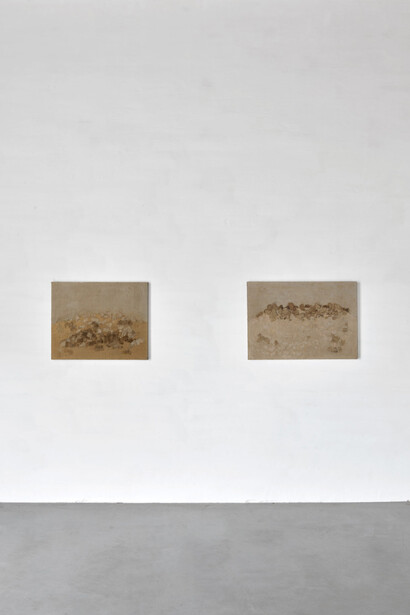 Zoran Mušič, Impressions of light, exhibition view. Courtesy of Axel Vervoordt Gallery