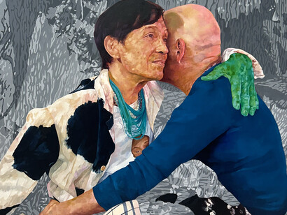 David Antonio Cruz, Icouldn'tcallitbynamebefore,butmaybe
it'sbeentheresinceIfirstknew, 2024. Courtesy of the artist and Monique Meloche Gallery