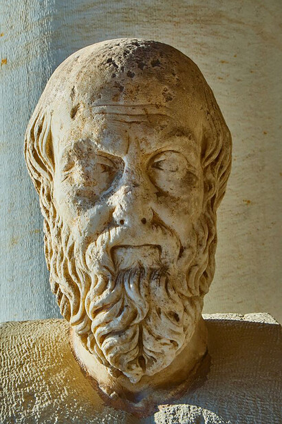 Portrait de l'Historien Hérodote. Les plus grandes figures que nous connaissons, jusqu’à ce jour, que ce soit dans le sport, l’art ou la politique, partagent un point commun : leur faculté à inspirer les gens par la parole