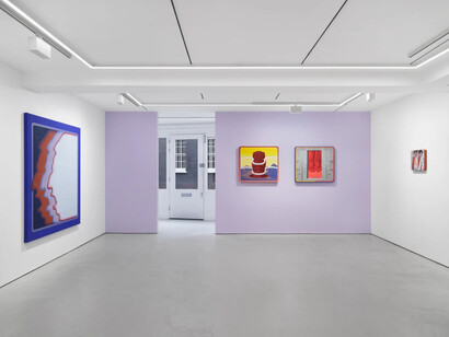 Claudia Martínez Garay, Borrowed air, exhibition view. Courtesy of Grimm