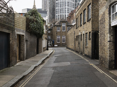 The new and the old clash, London, England