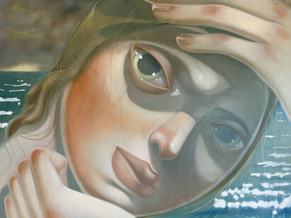 Tania Marmolejo, Late afternoon encounter, 2024. Courtesy of Lyle O. Reitzel Gallery