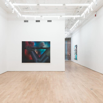 Jordan Kasey, I can hear the grass grow, exhibition view. Courtesy of Nicelle Beauchene Gallery