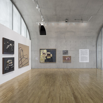 Wang Chuan, Four decades of abstraction, exhibition view. Courtesy of Long Museum
