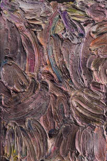 Jules Olitski, Naked goddess shimmy, 1992. Courtesy of Templon Gallery