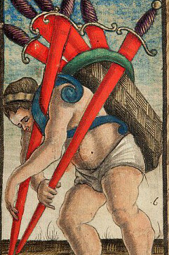 Mazzo Sola Busca Sei di Spade