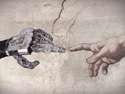 Transhumanisme. L'humanité entre dans la cinquième ère avec un rythme de changement accéléré avec pour principale avènement, la fusion de la technologie et de l'intelligence humaine