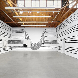 Christine Sun Kim, American sigh language, exhibition view. Courtesy of François Ghebaly Gallery