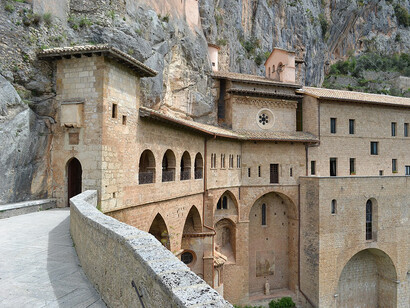Il Monastero di San Benedetto di Subiaco, Italia