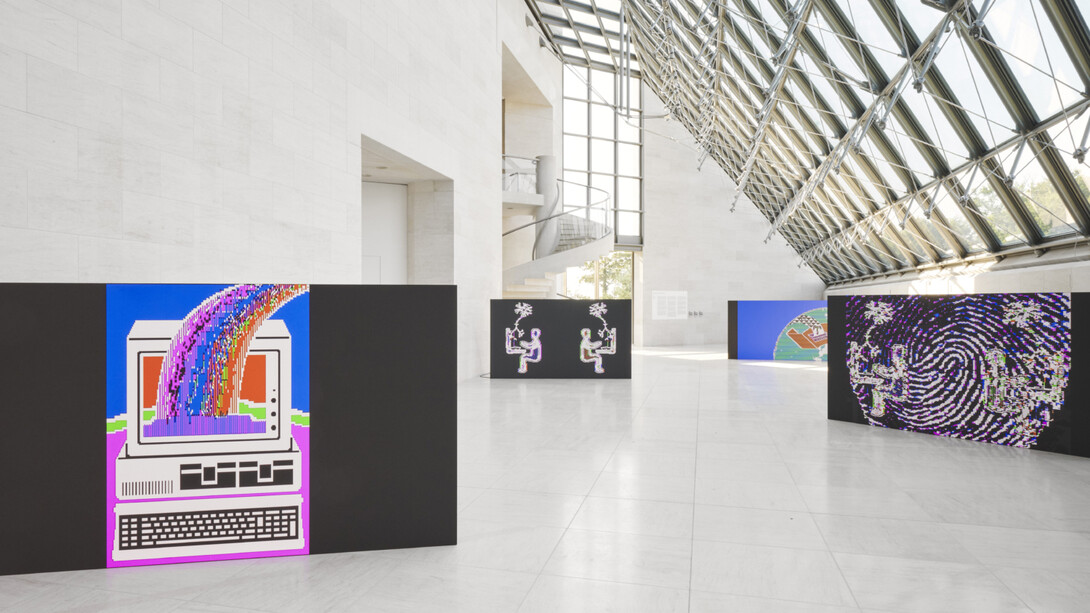 Various artists, Radical software. Women, art and computing 1960-1991, exhibition view. Courtesy of Mudam Luxembourg