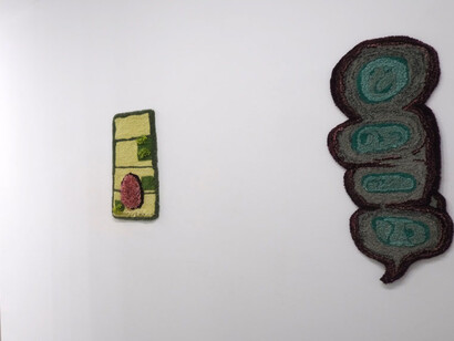 Holly Holmes, Findings, exhibition view. Courtesy of Bert Green Fine Art