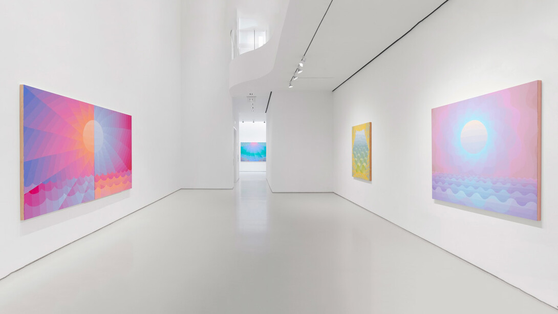 Amy Lincoln, On the strangest sea, exhibition view. Courtesy of Sperone Westwater