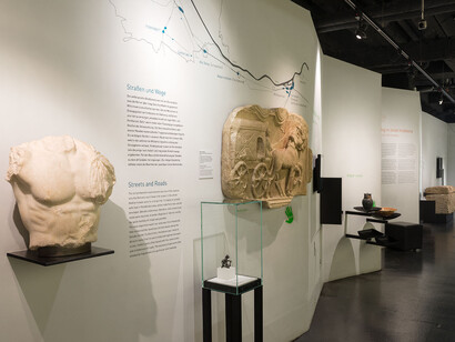 Römermuseum, exhibition view. Courtesy of Musa Museum