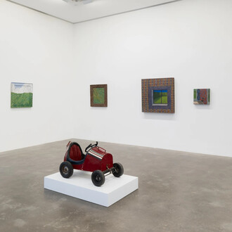 Robert Kobayashi, Take it easy, kid, exhibition view. Courtesy of Susan Inglett Gallery