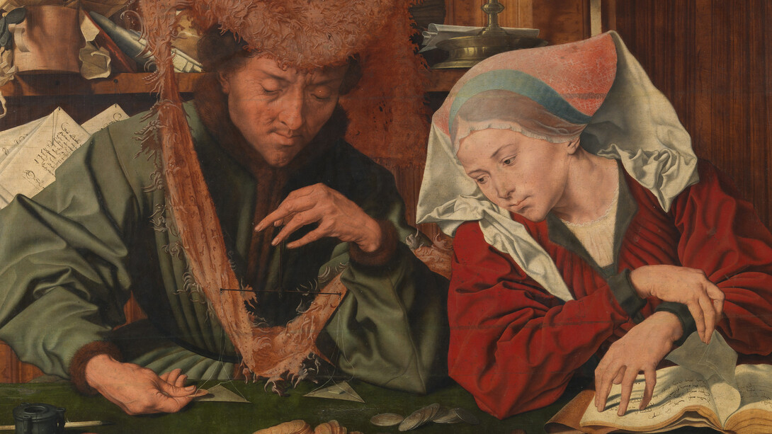 «El cambista y su mujer» (1539), Marinus van Reymerswale