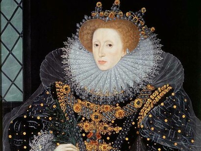 William Segar *The Ermine Portrait of Elisabeth I of England* (1585)