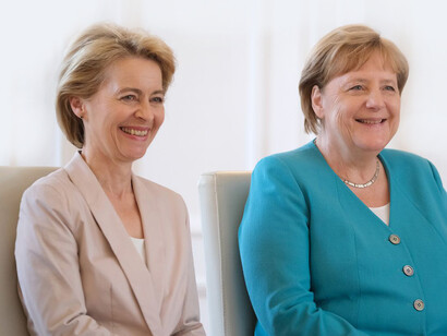 One cannot help but notice the presence and influence of key female leaders such as Ursula Von der Leyen and Angel Merkel