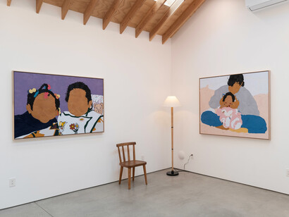 Shaina McCoy, When there’s nothing left, exhibition view. Courtesy of Simchowitz Gallery