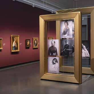 Crossing borders, exhibition view. Courtesy of Ateneum Art Museum