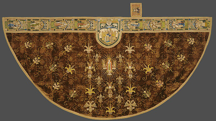 England, Cope, 1475/1525, with later restoration