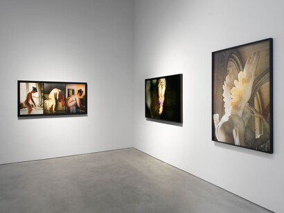 Nan Goldin, You never did anything wrong, exhibition view. Courtesy of Gagosian Gallery. Photo by Maris Hutchinson