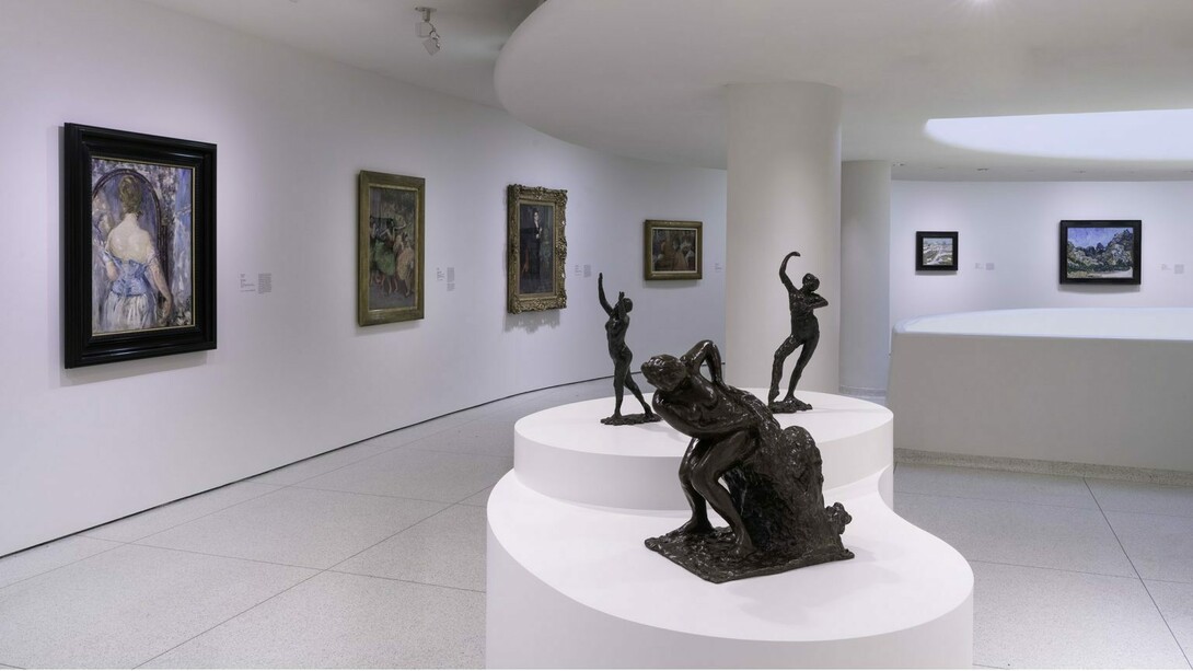 Thannhauser Collection, exhibition view. Courtesy of Guggenheim Museum