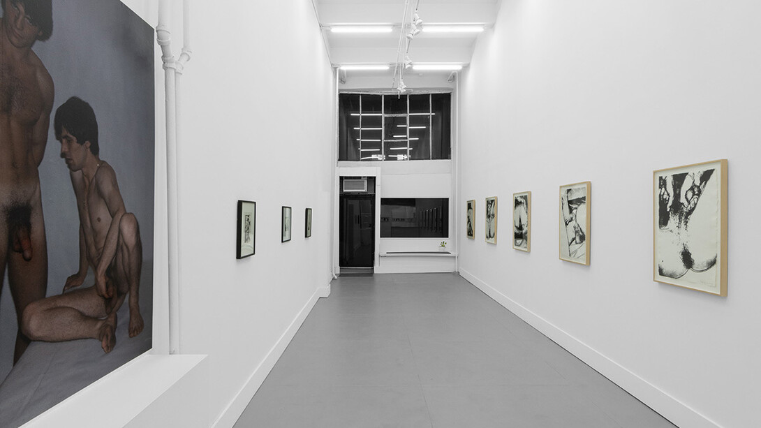 Andy Warhol, Sex parts, exhibition view. Courtesy of Clamp Gallery