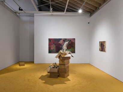 Michelle Uckotter, Moviestar, exhibition view. Courtesy of Matthew Brown Gallery