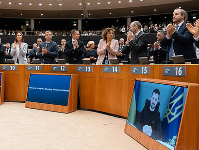 November 19, 2024, Parliament held an extraordinary plenary session with Ukrainian President Volodymyr Zelenskyy to commemorate 1,000 days since Russia's full-scale invasion