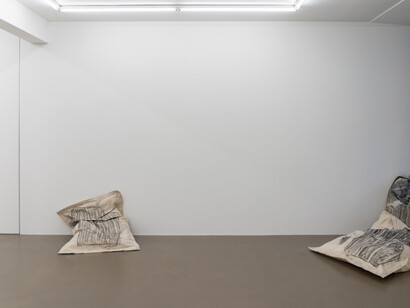 Peppi Bottrop, Wait till the end, exhibition view. Courtesy of Meyer Riegger