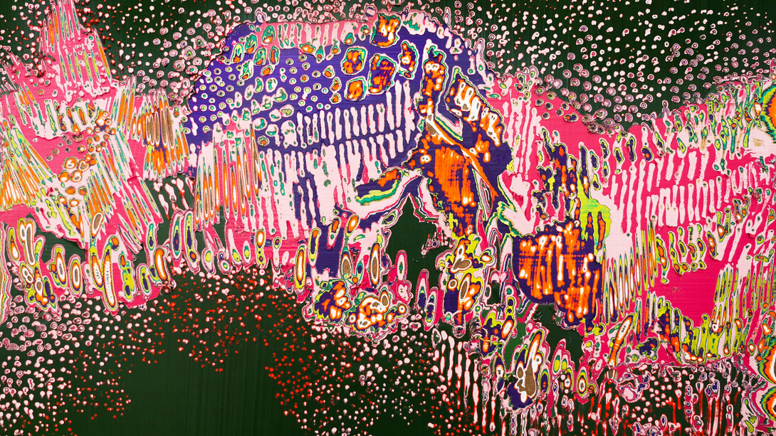 Sarah Alagroobi, Rosebud, 2020. Courtesy of Artbooth Gallery